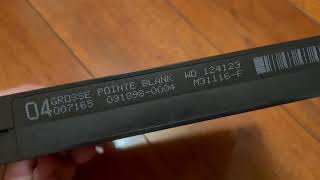 Grosse Pointe Blank 1998 VHS [upl. by Schmidt]