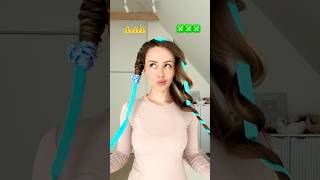 Tutorial for Heatless curls 😍 hairtok easycurls hairstyle hairtutorial voluminouscurls [upl. by Alael]