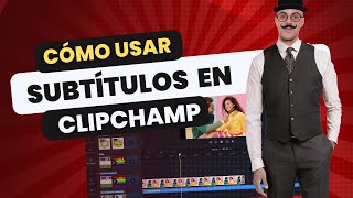 Cómo usar subtítulos AUTOMÁTICOS en Clipchamp [upl. by Norek241]