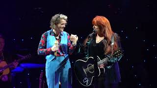 Wynonna Judd and Brandi Carlile  Why not me  Judds Final Tour  Grand Rapids MI 93022 [upl. by Hesky]