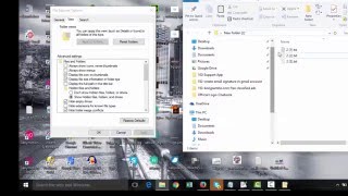 How to Configure Folder Options in Windows 10 [upl. by Annanhoj]