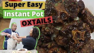 SUPER EASY 6 Ingredient Jamaican Oxtails in a Pressure Cooker  How to Cook Like a Jamaican [upl. by Roosnam]