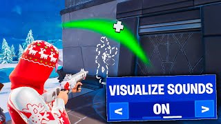 Heres Why I Started Using Visualize Sound Effects In Chapter 4 Fortnite Tips amp Tricks [upl. by Enirrok]