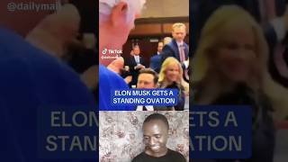 Trump gives Elon a Standing ovation makeamericagreatagain presidentialcandidate trumpnews [upl. by Town259]