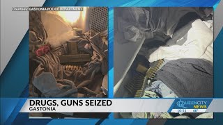 Reported shooting leads to major drug and weapons seizure at Gastonia apartment [upl. by Iilek397]