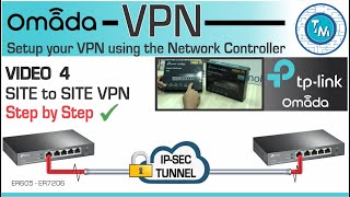 Setup Your Own Site to Site VPN with the Omada Network Controller  TPLink [upl. by Navannod]