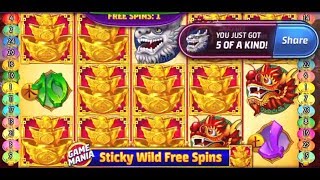 Slotomania Sloto Quest Oriental Secrets Sticky Wild MEGA WIN [upl. by Richela]