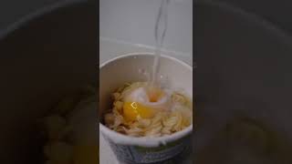 Raw Egg In Instant Ramen Shorts [upl. by Darce]