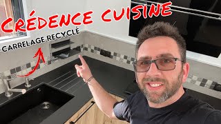 Poser du carrelage en crédence de cuisine DECOUVERTE INNOVANTE [upl. by Bounds695]