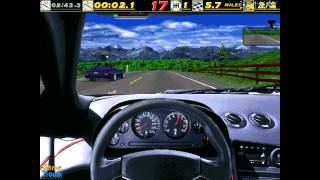 HD GAMETRONIK  THE NEED FOR SPEED  ABANDONWARE DOSBOX 073 [upl. by Eatnom]