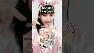 UNBOXING LABUBU 😍💕 shorts OliviaValent [upl. by Ahsiral165]