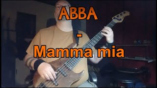 183 ABBA Mamma mia bass cover [upl. by Erdnassac]