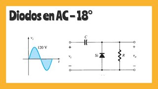 Diodos en AC  Ejercicio 18° ✅ [upl. by Buttaro]