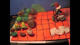 Plants vs Zombies Claymation Roof [upl. by Necila]