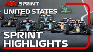 F1 Sprint Highlights  2024 United States Grand Prix [upl. by Lindy353]