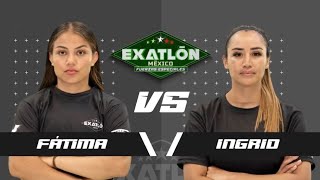 FÁTIMA VS INGRID  EXATLON MÉXICO [upl. by Lali]