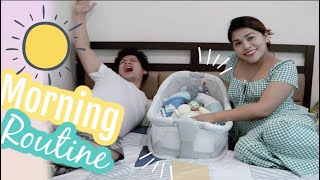 Our Baby Morning Routine during Corona Virus Pandemic [upl. by Ynnavoeg]