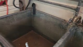 Concrete Sink overflowing with full laundry load fix [upl. by Yojenitsirk]