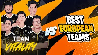 Team Vitality vs The best EU Teams also TLG 18   Cod Mobile Scrim Highlights [upl. by Lindblad]