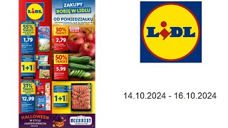 Gazetka Lidl PL  14102024  16102024  Od poniedziałku [upl. by Chrisman]