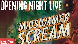 MidSummer Scream LIVE  HHN Halloween Horror Nights  Knotts Scary Farm  Queen Mary Dark Harbor [upl. by Parrie840]