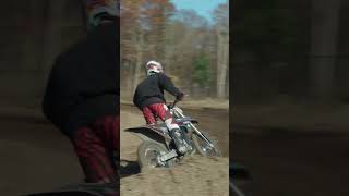 Riding a dirt bike one handed [upl. by Rimaj]