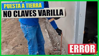 ⚡COMO INSTALAR PUESTA a TIERRA FISICA para CASA en 8 Pasos │ 🚫5 Errores a Evitar│CURSO Paso a Paso [upl. by Amzu197]