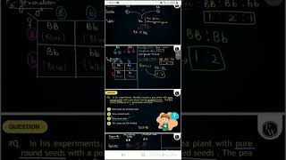 Class 10 heredity notes part 2 udaanpw pwshorts [upl. by Haibot]