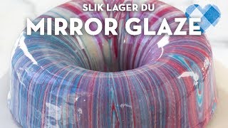 TRENDALARM Mirror glazekake Slik lager du ekstremt imponerende speilglasur  TINE Kjøkken [upl. by Grof]