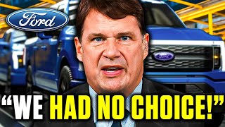 HUGE NEWS Ford CEO HAD ENOUGH amp DITCHED EV Production [upl. by Navada]