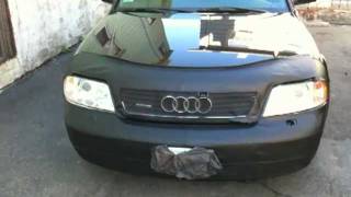 LeBra Front Bumper Bra AUDI A6 Sedan how too install [upl. by Belayneh]