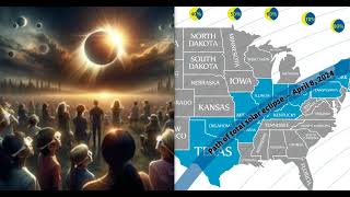 Solar Eclipse Path On April 8th Has SHIFTED New Map Shows What Cities Are Not In Viewing Zone [upl. by Ecahc742]