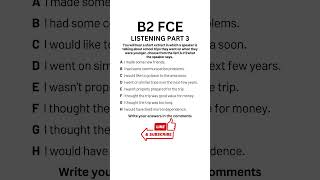 B2 First FCE Listening Practice Test 2024  Part 3 b2firstlisteningtests learningenglish fce [upl. by Ahseem]