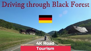 Driving Germany Schramberg  Herbolzheim  4k scenic drive Black Forest [upl. by Nonrev]