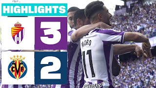 Resumen de Real Valladolid CF vs Villarreal B 32 [upl. by Oznofla289]