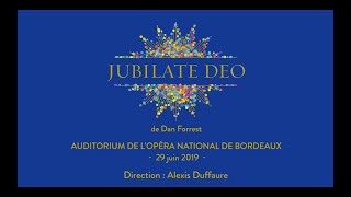 Jubilate Deo  Dan Forrest  Le Chœur Voyageur amp Cathedra  4eme mouvement [upl. by Nileuqay]