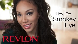 Easy Smokey Eye Tutorial with Alyssa Forever  Revlon [upl. by Nivlac]