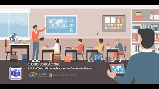 353  Cómo utilizar archivos en los Canales de Teams  Microsoft Teams  CloudEDU [upl. by Enahc359]