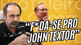 quotJOHN TEXTOR errou a mão MASquot  Cortes do Prateleira de Cima [upl. by Eyde444]