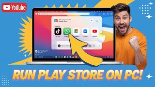 How To Instal Google Play Store on PCLaptop  Run Play Store App In PCLaptop [upl. by Mizuki]