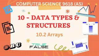 102  Arrays  Computer Science 9618 AS Level [upl. by Delphina]