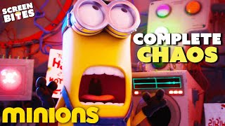 Minions Causing CHAOS  Minions 2015  Screen Bites [upl. by Askari]