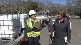 Permeable Reactive Barrier Installation with Jane Crowley Eastham Health Agent 33020 [upl. by Ludewig730]