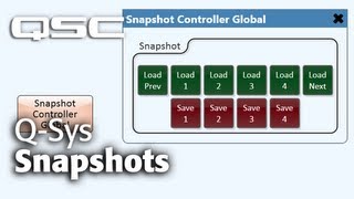 QSYS Snapshots Tutorial [upl. by Annaj]