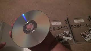 Homicide Life On The Street Seasons 1 And 2 DVD Unboxing [upl. by Linad]