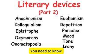 literary devices figure of speech linguistics literature [upl. by Macey]