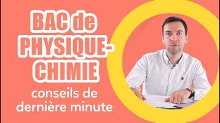 Bac de PhysiqueChimie  nos conseils de dernière minute  Les Bons Profs [upl. by Anovahs722]