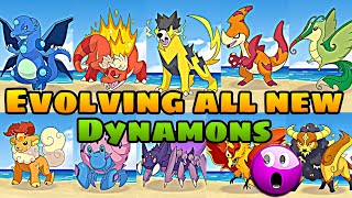 Evolving all new dynamons in dynamons world1635 update in dynamons worldNew dynamons evolution [upl. by Aieken859]