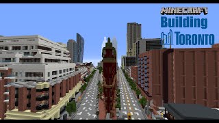 Gooderham Building and Berczy Park  Minecraft Building Toronto 43 [upl. by Vanda]