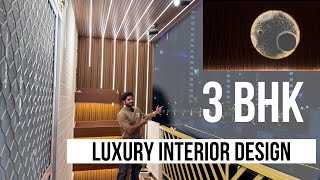 Luxury Interior Design  small budget big makeover Nirala Estate Phase 2 Noida bestinteriorflat [upl. by Latsyrc]